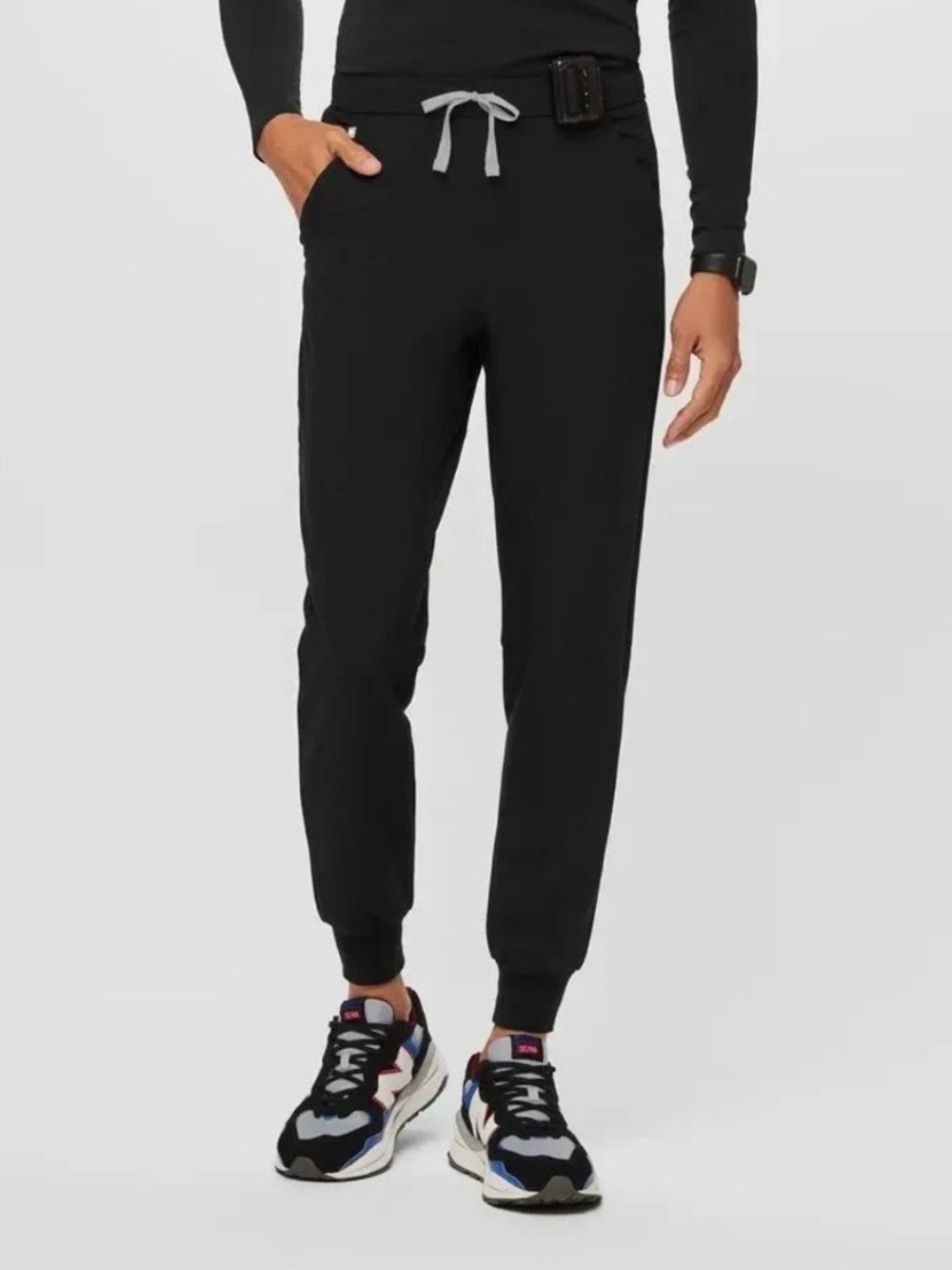 FIGS NEW Men’s Tansen Jogger 2.0 Scrub Pant In Black Sz.Sm Occupational Comfort